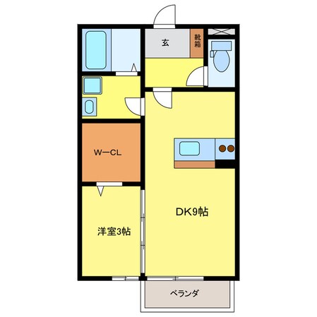 ケイズハイムⅡの物件間取画像